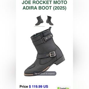 Joe rocket motorcycle riding boots